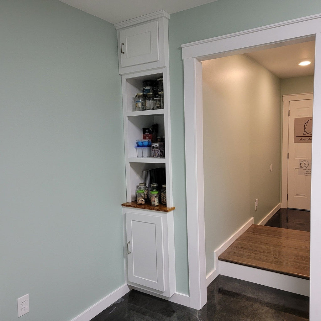 Storage Room Built-In Cabinet Finished