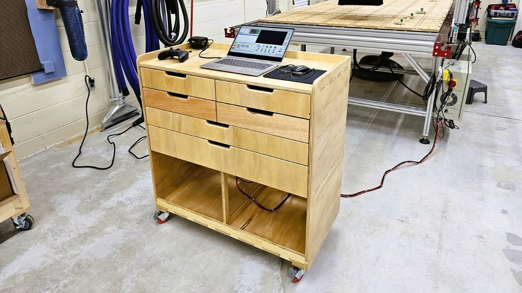 CNC Laptop Cart