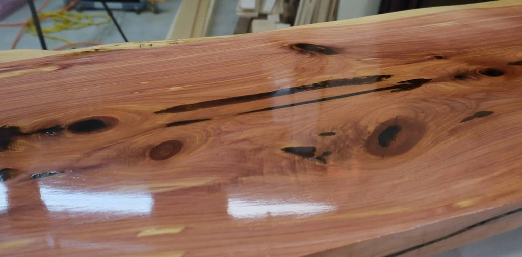 Large Live Edge Cedar Shelf