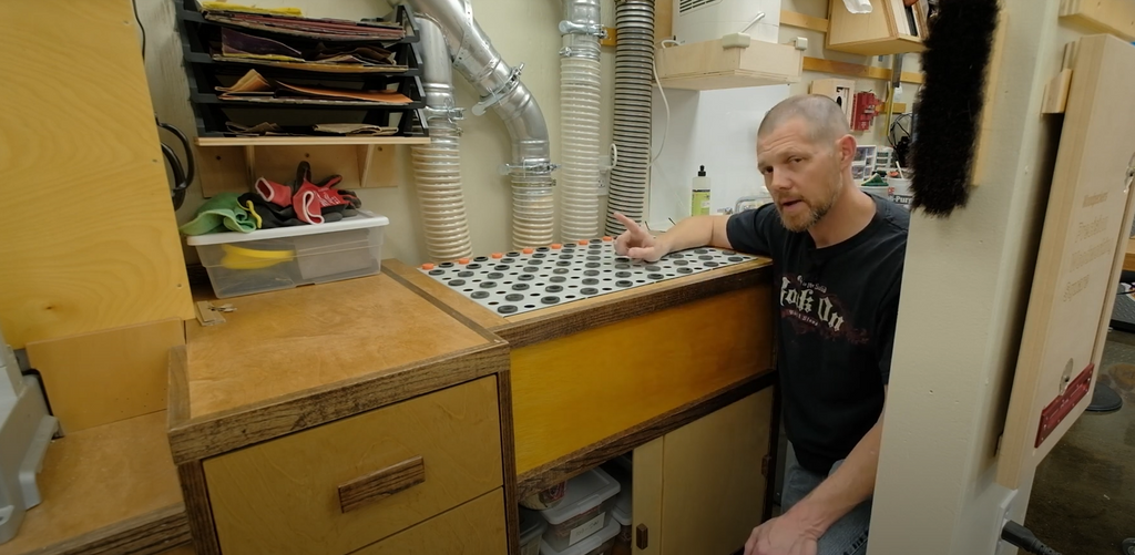 Downdraft Cabinet