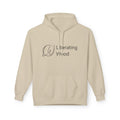 Liberating Wood Logo Hoodie — Minimalist Branded Pullover