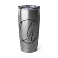 Liberating Wood Logo Tumbler — Customizable Stainless Steel Travel Cup (20 oz)