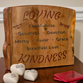 Loving Kindness in Walnut with Epoxy Inlay