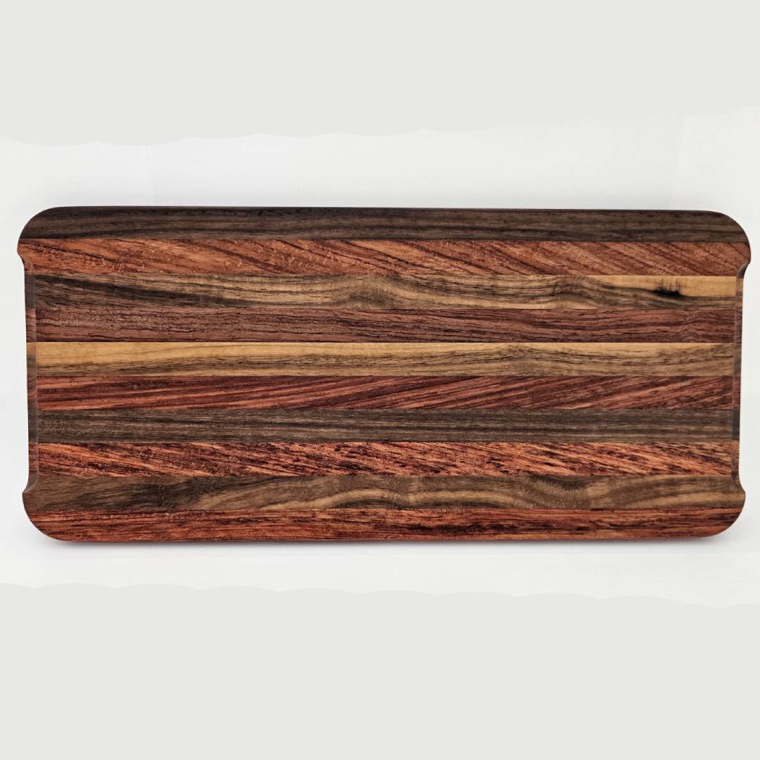 Small Walnut & Bubinga Cutting/Charcuterie Board